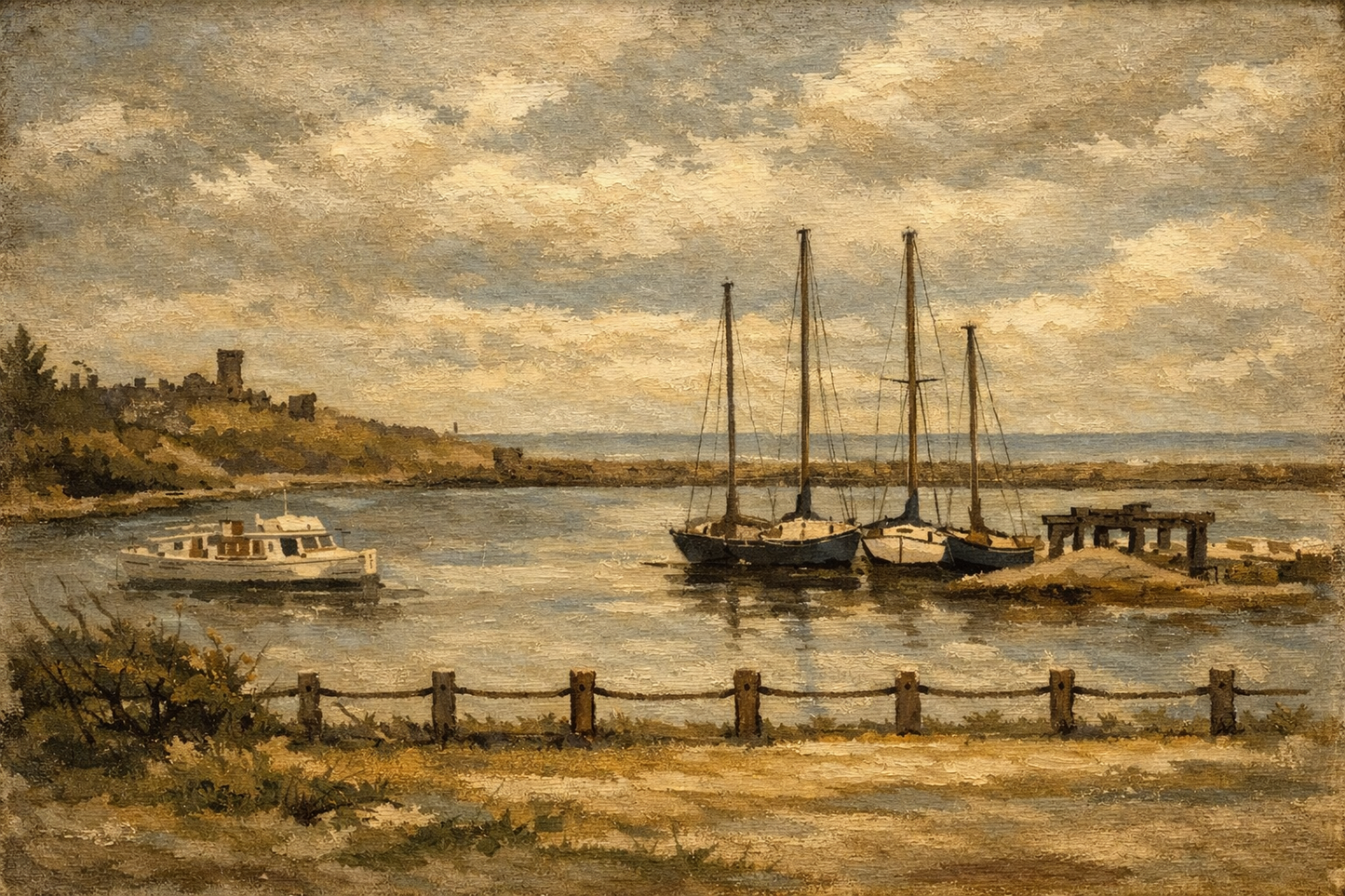 Classic Oil Portrait (Places)