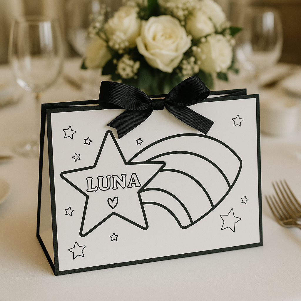 Children’s Wedding Colouring Activity Bags - Bag Only