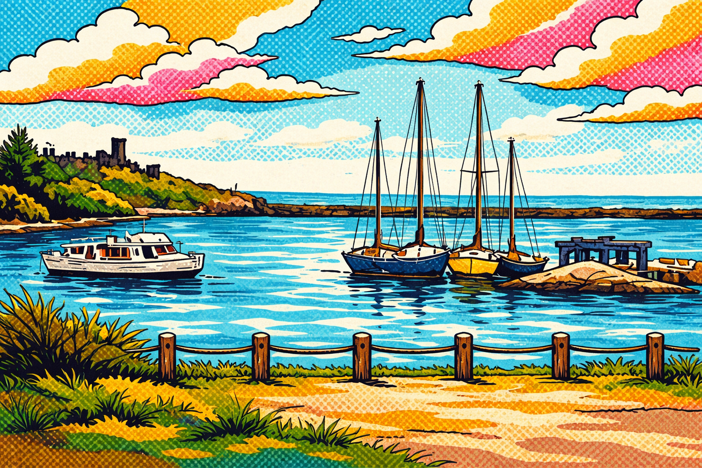 Bold Pop Art (Places)