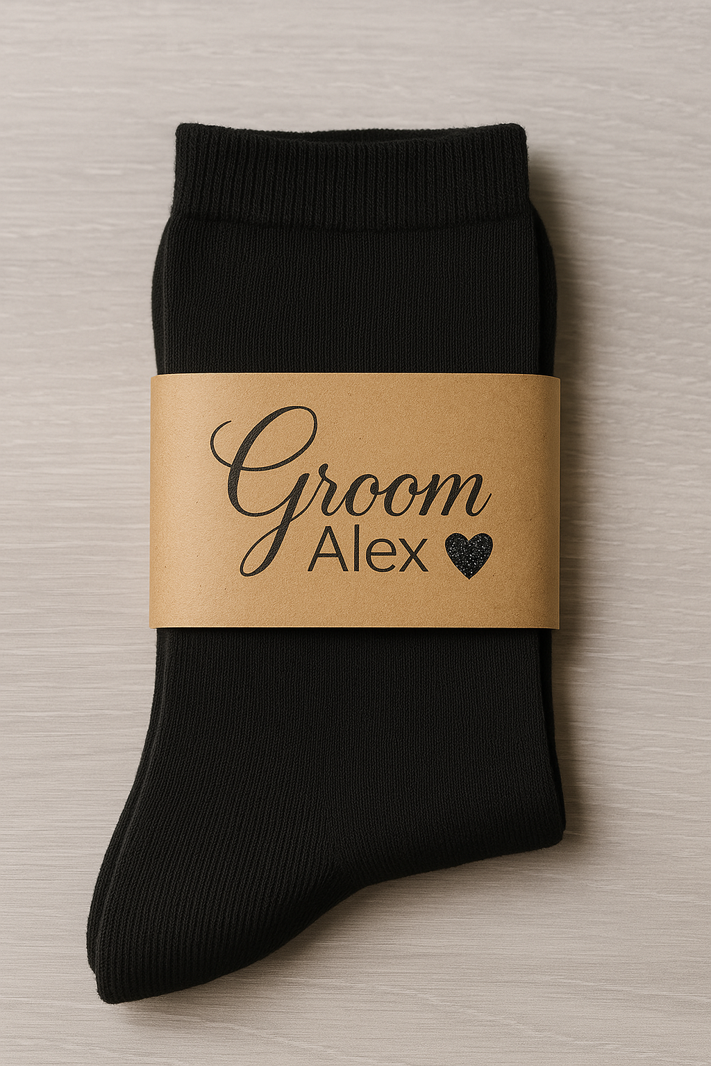 Personalised Groom Wedding Socks