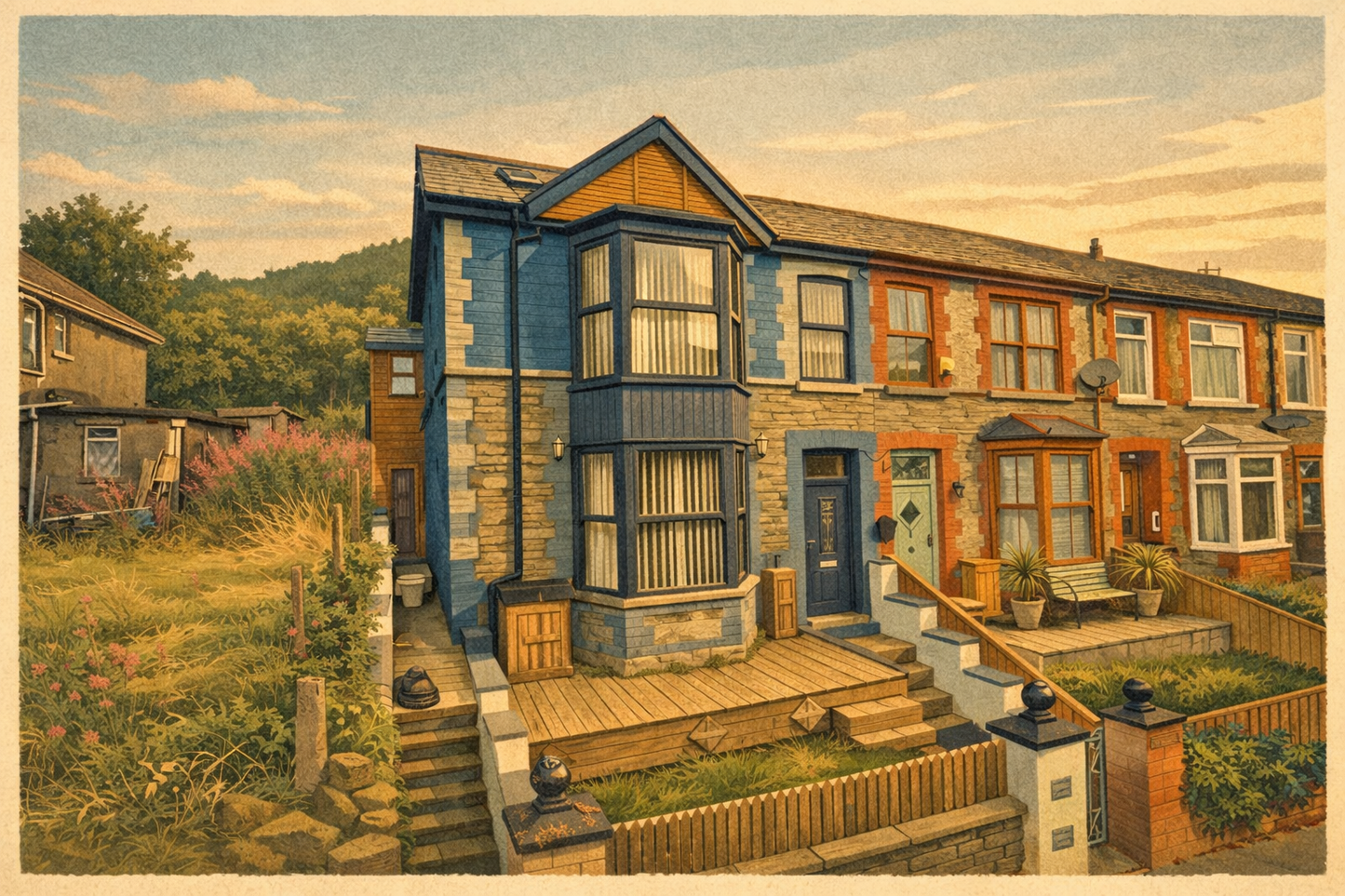 Modern Illustration (Homes)