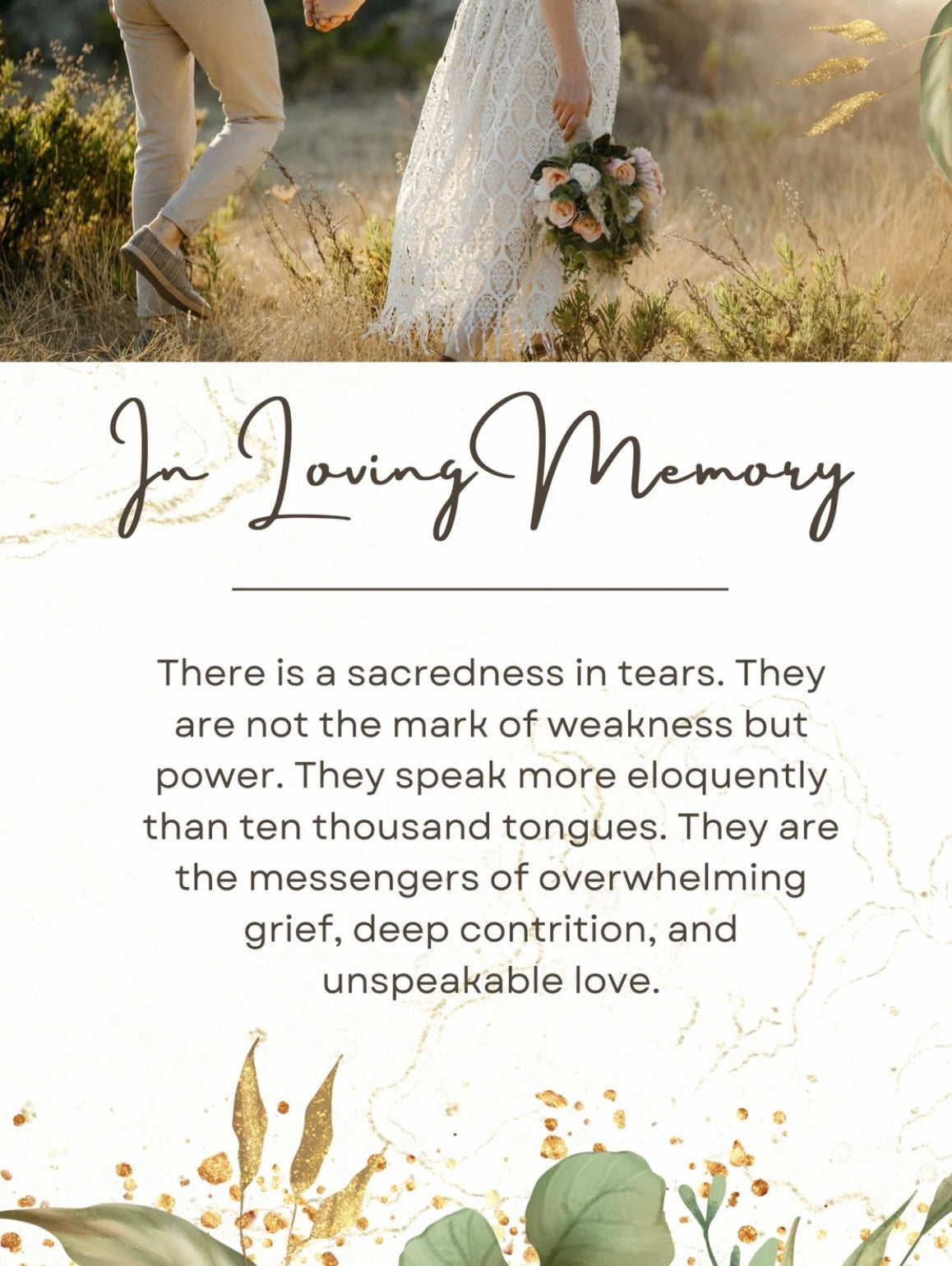 Wedding program (F)