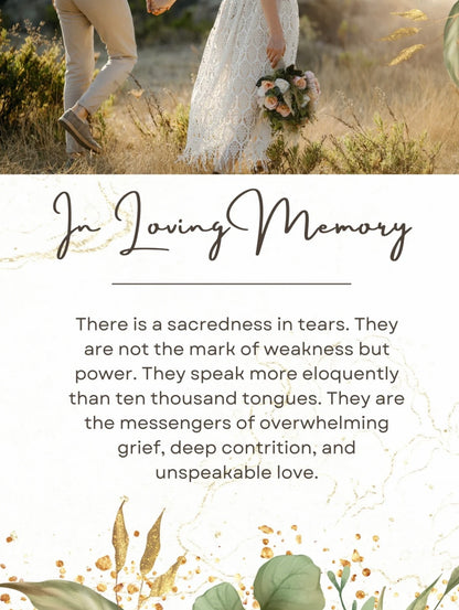 Wedding program (F)