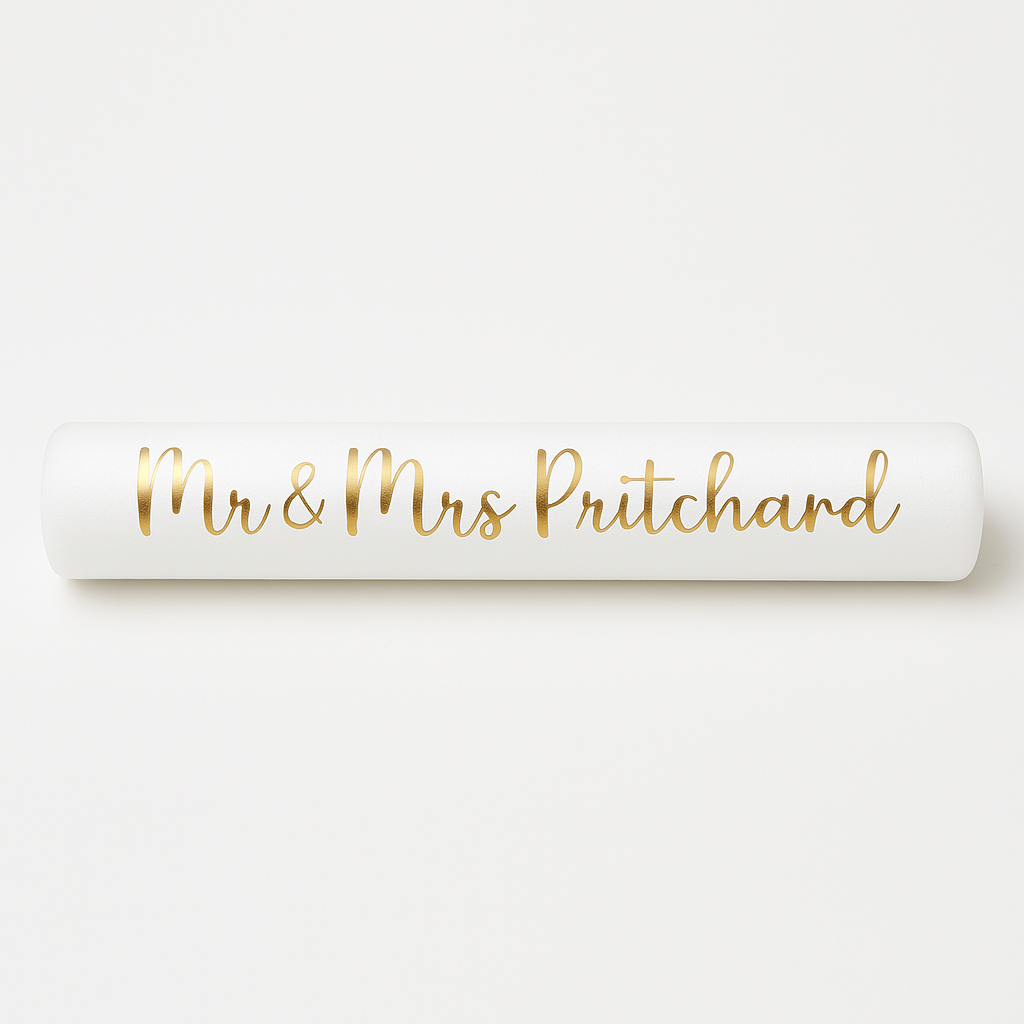 Personalised Wedding Foam Glow Sticks – “Mr & Mrs [Name]