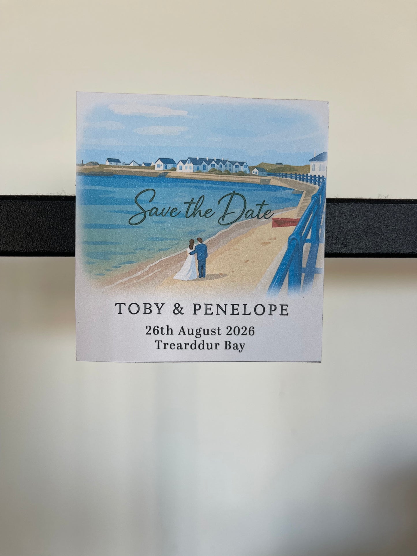 Anglesey-inspired Save the Dates 💌