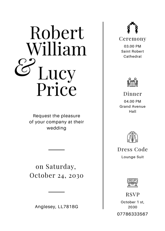 Bespoke Invitation (A)