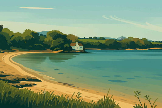 Penrhos Beach Print