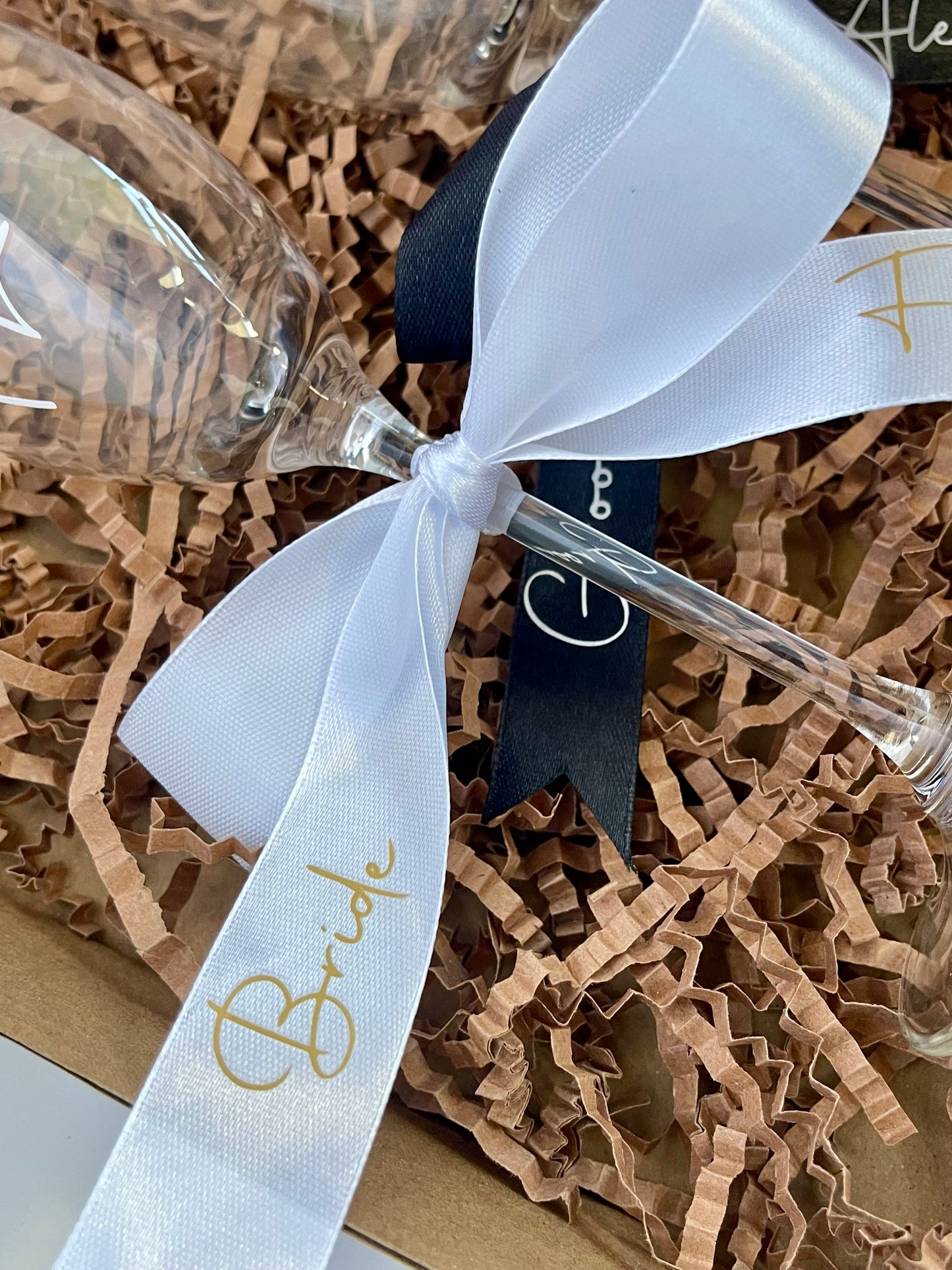 Personalized Champagne Flutes