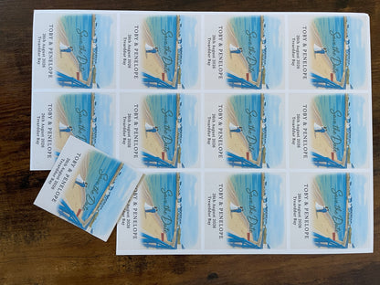 Anglesey-inspired Save the Dates 💌