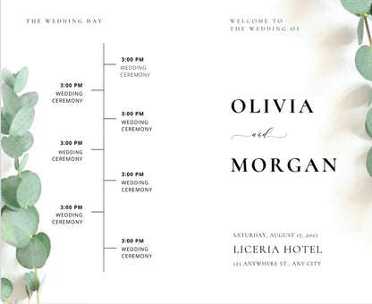 Wedding Program (A)