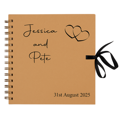 8” Kraft Wedding Scrapbook – The Perfect Keepsake for Your Special Day