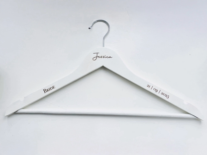 Personalised Wedding Hanger – Engraved Bridal Party Hanger