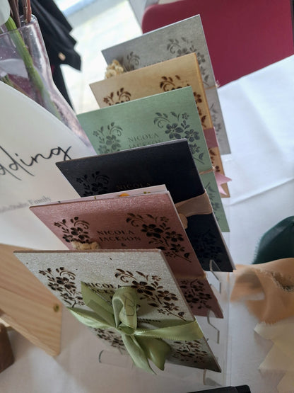 Personalised Wooden Wedding Invitation