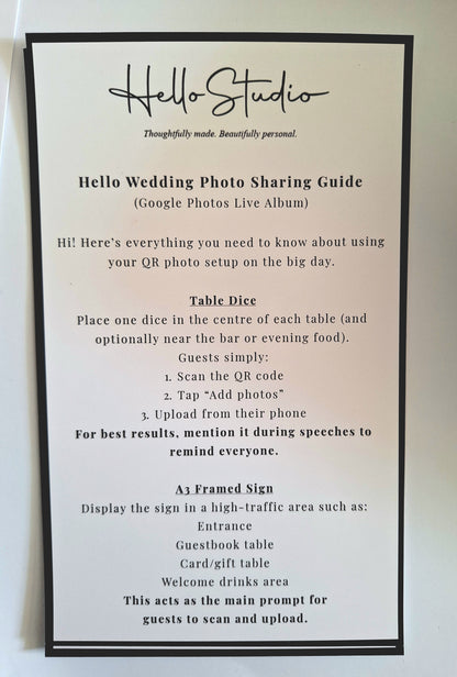Snap & Share Wedding Gallery